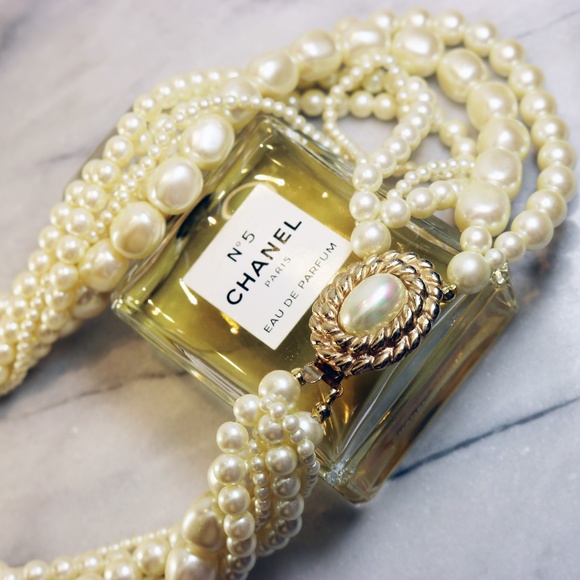 Carolee Elegant Six Strand Simulated Pearl Necklace with Gorgeous Clasp - Picture 11 of 15